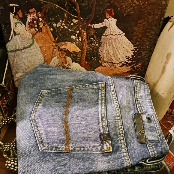 🦬Buffalo David Bitton 1972 W38xL34 Light Acid Wash Straight cut Men’s Jean.👖🧢 - Picture 16 of 16
